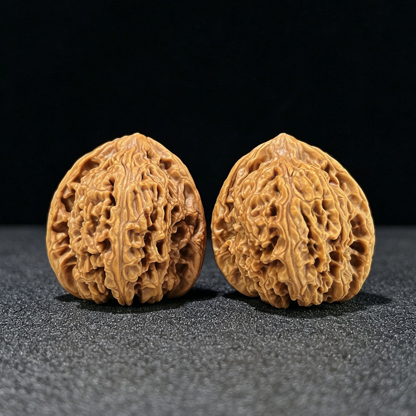 The "Nanjiang Stone" (Nan Jiang Shi) Premium Hand-Matched Pair | 40.0mm x 40.0mm | 1:1 Perfect Isometric Match | NJS-1004 - ThePatinaProject