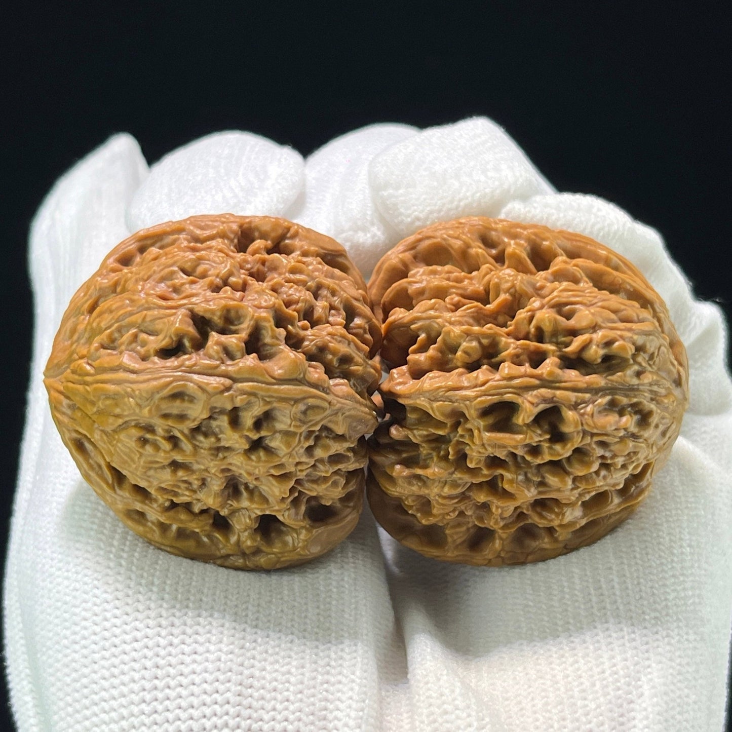 The "Nanjiangshi" (NJS) Classic Flat-Base Deep-Belly Pair | 40.0mm x 37.0mm | NJS-805 - ThePatinaProject