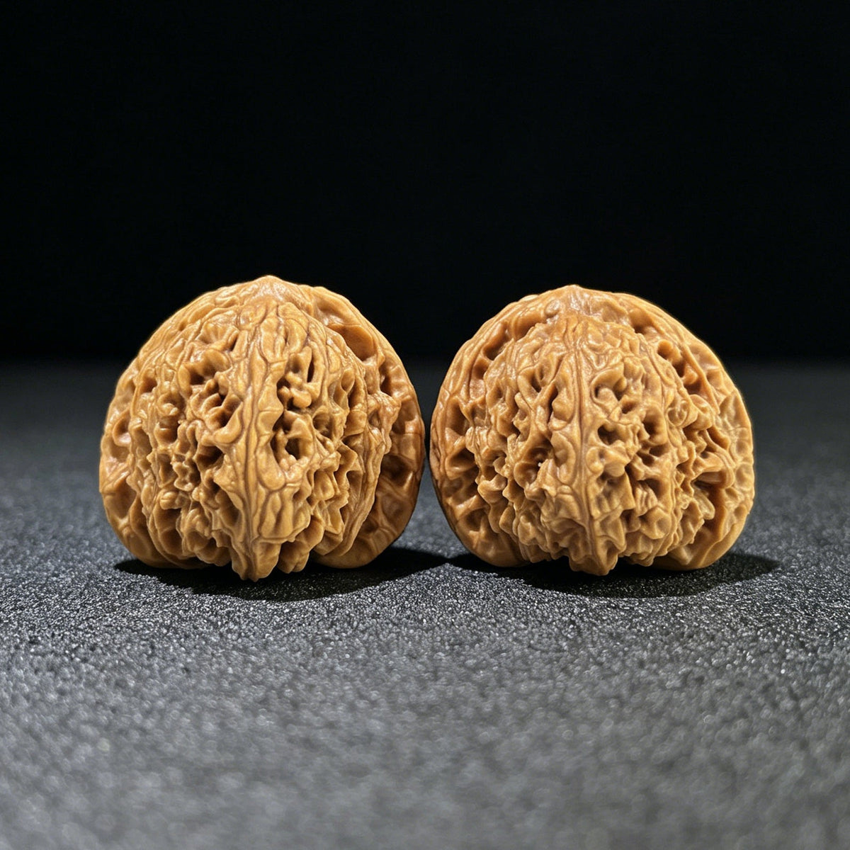 The "Nanjiangshi" (NJS) Classic Flat-Base Deep-Belly Pair | 40.0mm x 38.0mm | NJS-813 - ThePatinaProject