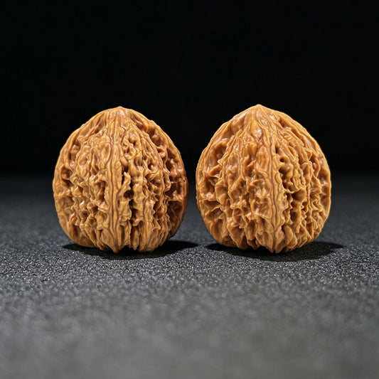 The "Nanjiangshi" (NJS) Standard Flat-Base Cross-Seam Pair | 36.0mm x 34.0mm | NJS-804 - ThePatinaProject