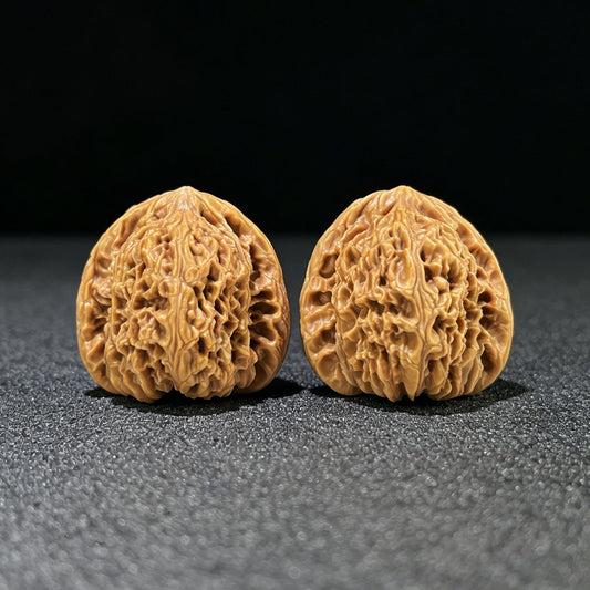 The "Nanjiangshi" (NJS) Traditional Balanced Round Pair | 42.0mm x 42.0mm | NJS-907 - ThePatinaProject