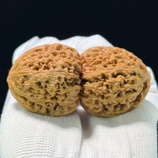 The "Nanjiangshi" (NJS) Traditional Balanced Round Pair | 42.0mm x 42.0mm | NJS-907 - ThePatinaProject