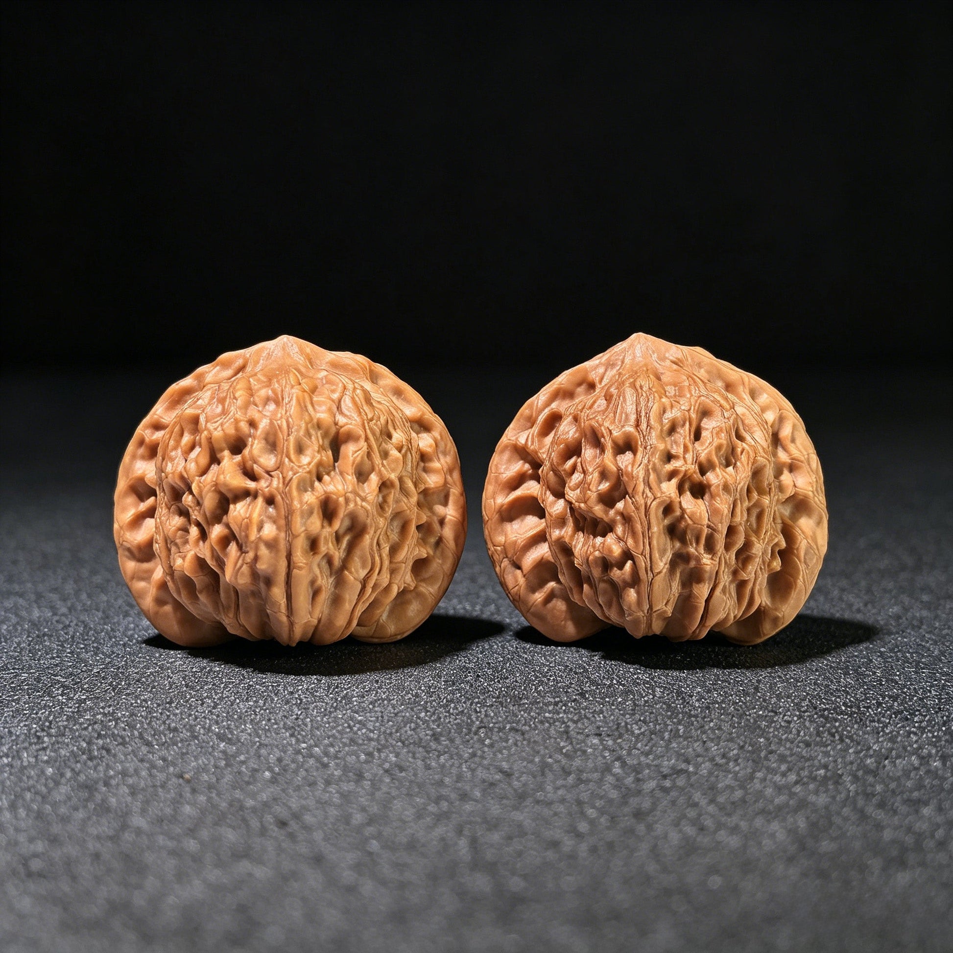The "Noble Hat" (Gong Zi Mao) Boutique Aristocratic Pair | 43.0mm x 48.0mm | GZM-1202C - ThePatinaProject