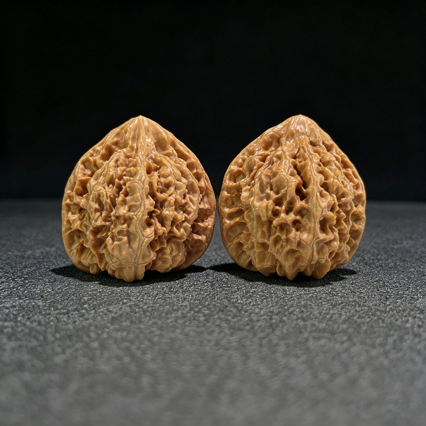 The "Official's Hat" (Da Guan Mao) Ultra-Giant Showpiece Pair | 49.0mm x 42.0mm | DGM-801 - ThePatinaProject
