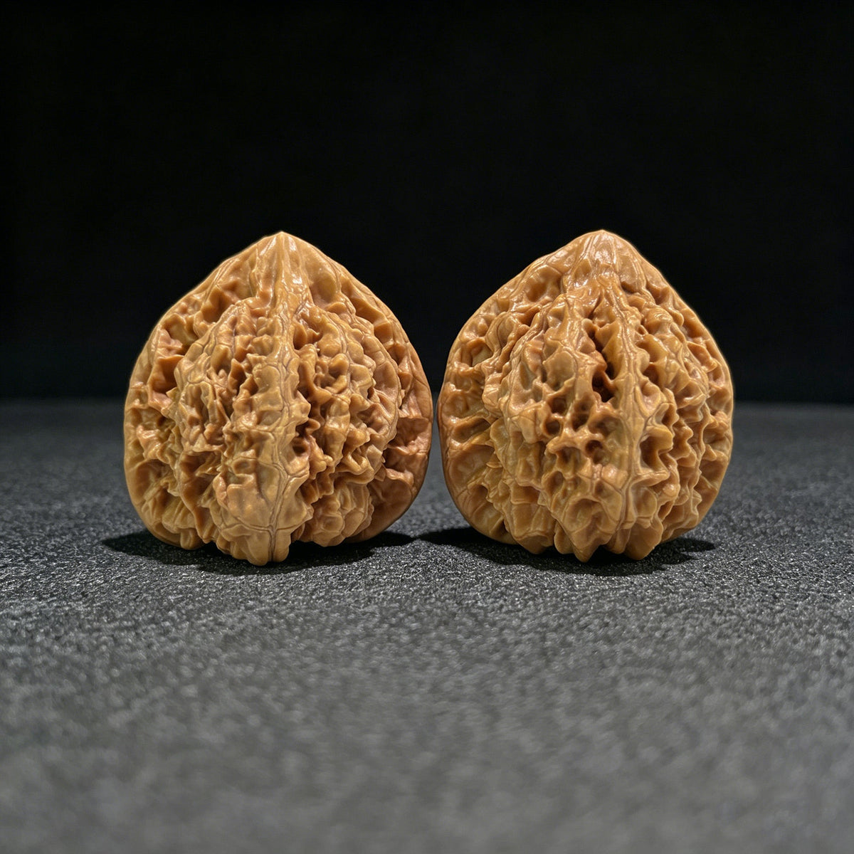 The "Official's Hat" (Da Guan Mao) Ultra-Giant Showpiece Pair | 49.0mm x 42.0mm | DGM-801 - ThePatinaProject