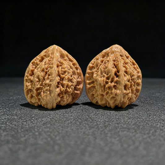 The "Official's Hat" (Da Guan Mao) Ultra-Giant Showpiece Pair | 49.0mm x 42.0mm | DGM-801 - ThePatinaProject
