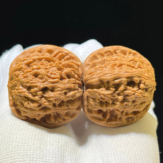 The "Orthodox Millstone" (Zheng Mo Pan) Premium Miniature Finger-Twirling Pair | 37.0mm x 36.0mm | MP-1104 - ThePatinaProject