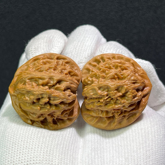 The "Palace Lantern" (Gong Deng) Pair | 36.0mm x 34.0mm | GD-602 - ThePatinaProject