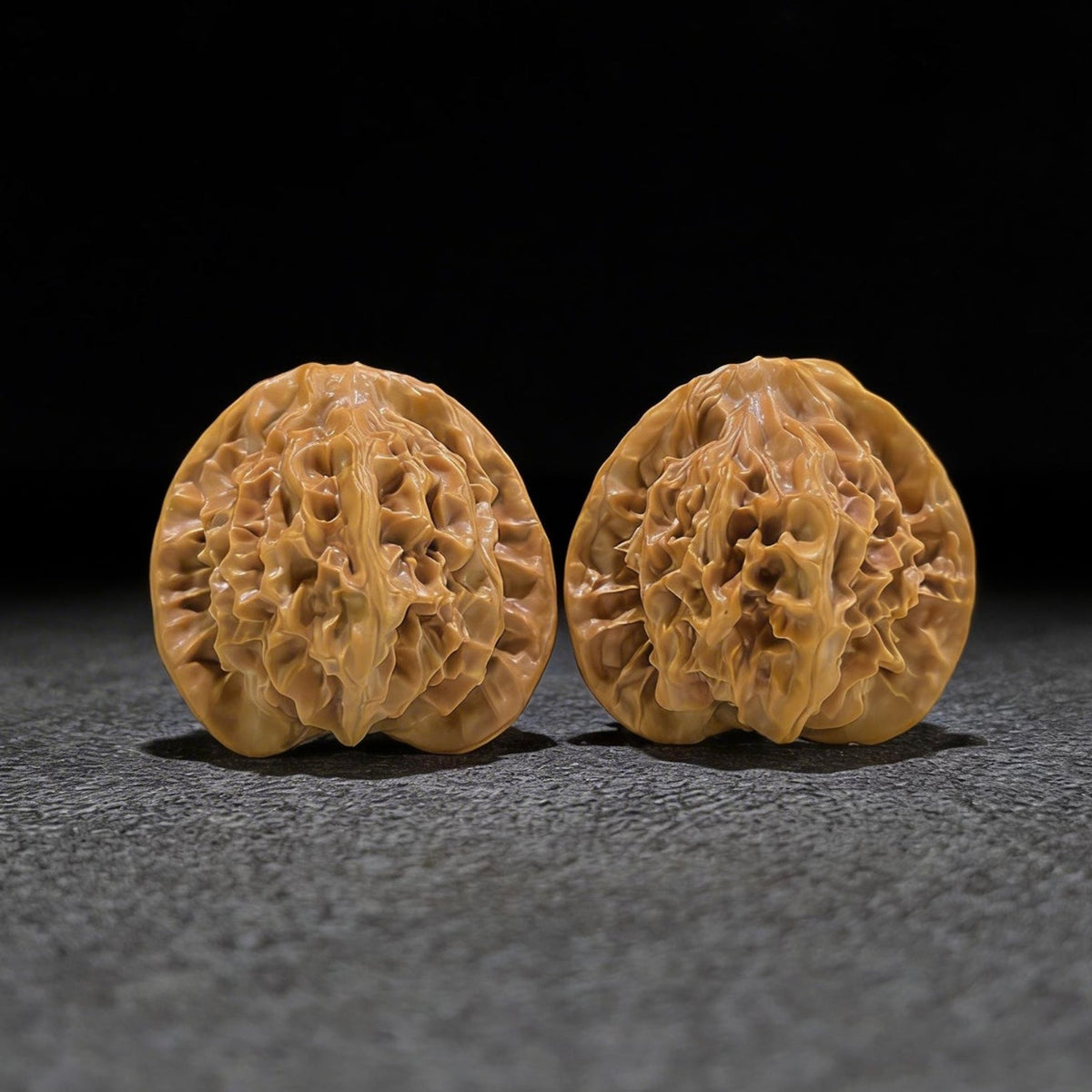 The "Palace Lantern" (Gong Deng) Pair | 42.0mm x 40.0mm | GD-901 - ThePatinaProject