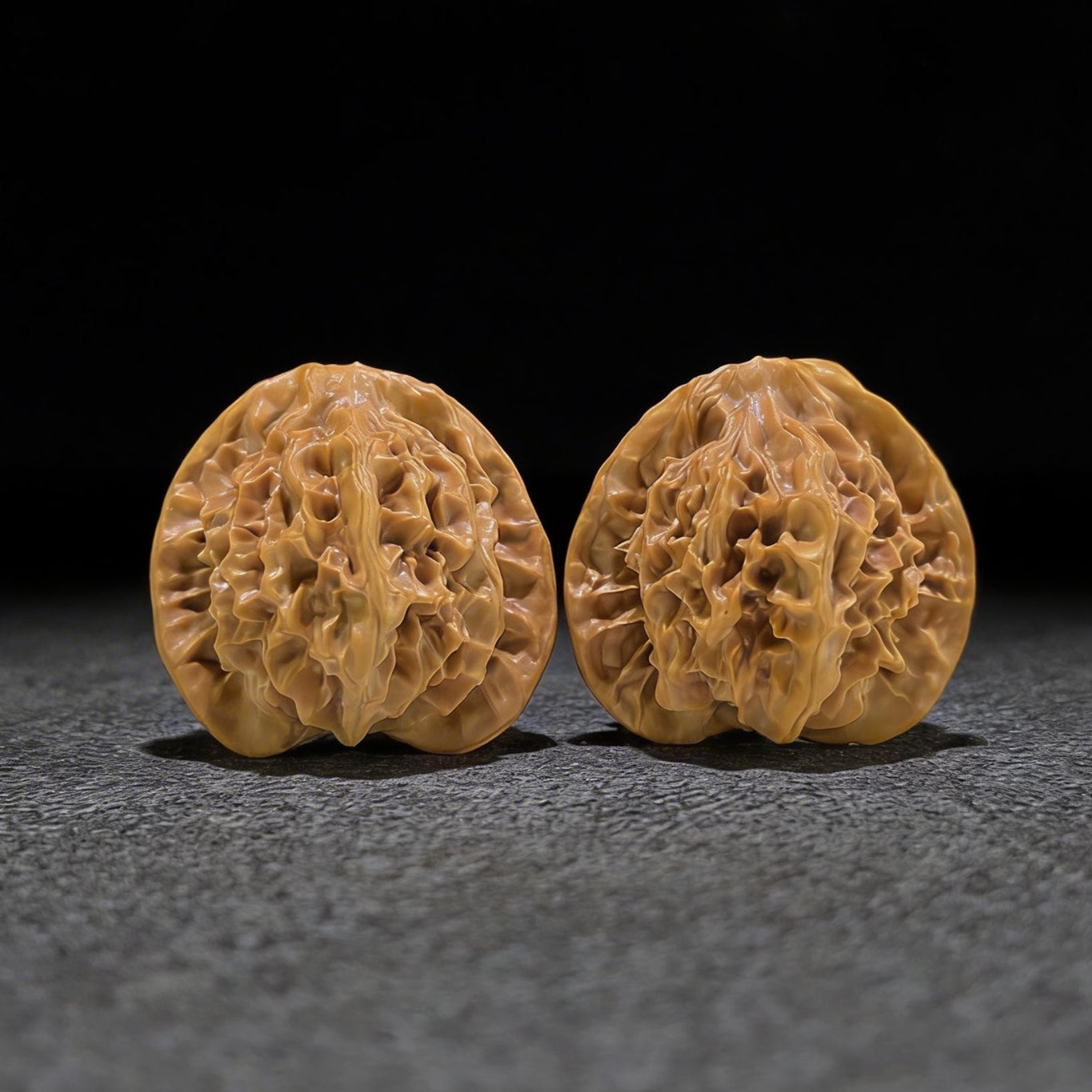 The "Palace Lantern" (Gong Deng) Pair | 42.0mm x 40.0mm | GD-901 - ThePatinaProject
