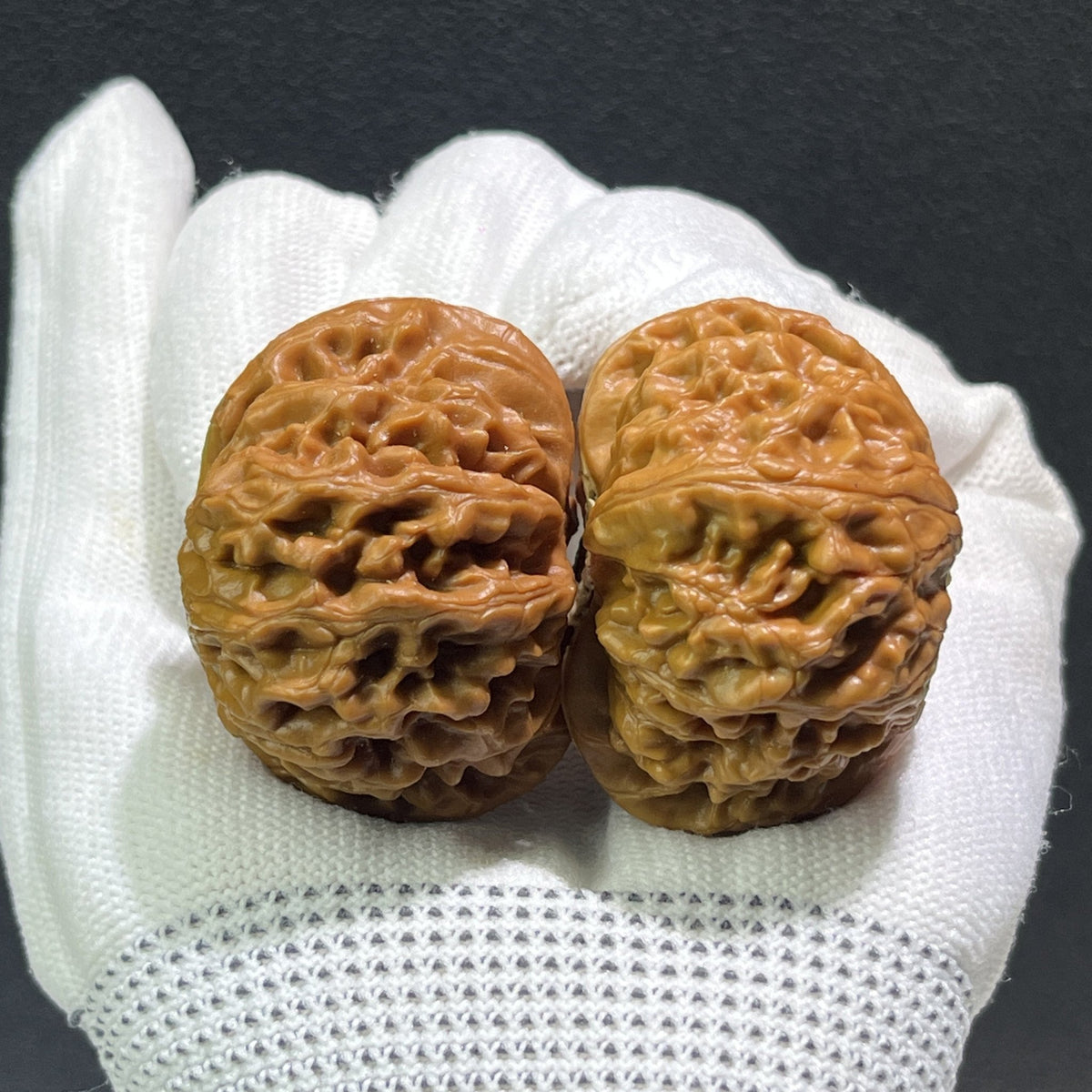 The "Palace Lantern" (Gong Deng) Pair | 44.0mm x 42.0mm | GD-402 - ThePatinaProject