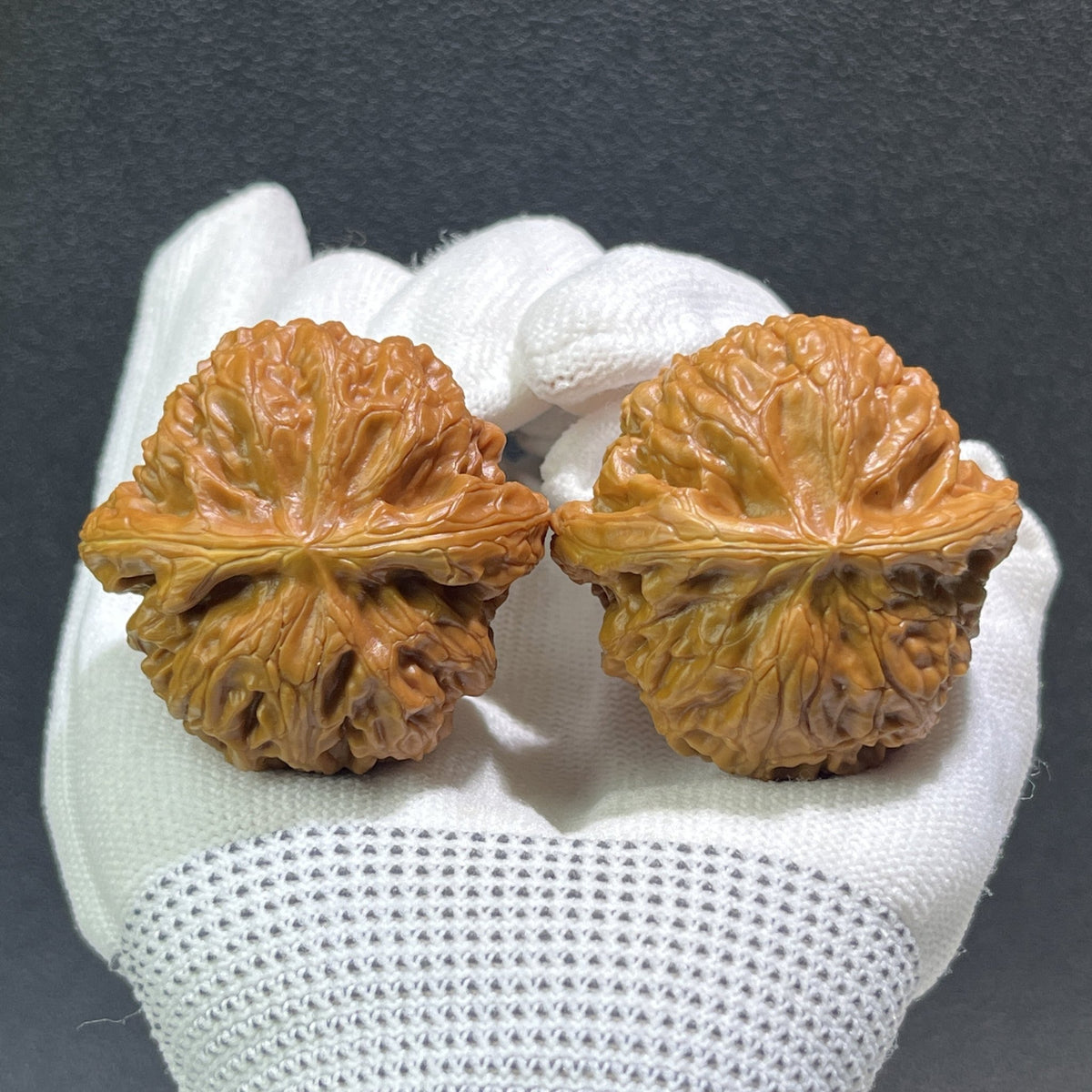 The "Palace Lantern" (Gong Deng) Pair | 44.0mm x 42.0mm | GD-402 - ThePatinaProject