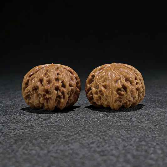 The "Palace Lantern" (Gong Deng) Pair | 44.0mm x 42.0mm | GD-402 - ThePatinaProject