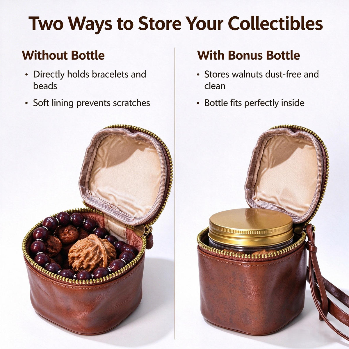 The "Patina Protector" Travel Case – Minimalist Protection for Scholar Walnuts - ThePatinaProject