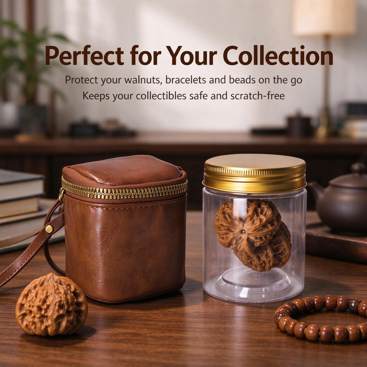 The "Patina Protector" Travel Case – Minimalist Protection for Scholar Walnuts - ThePatinaProject