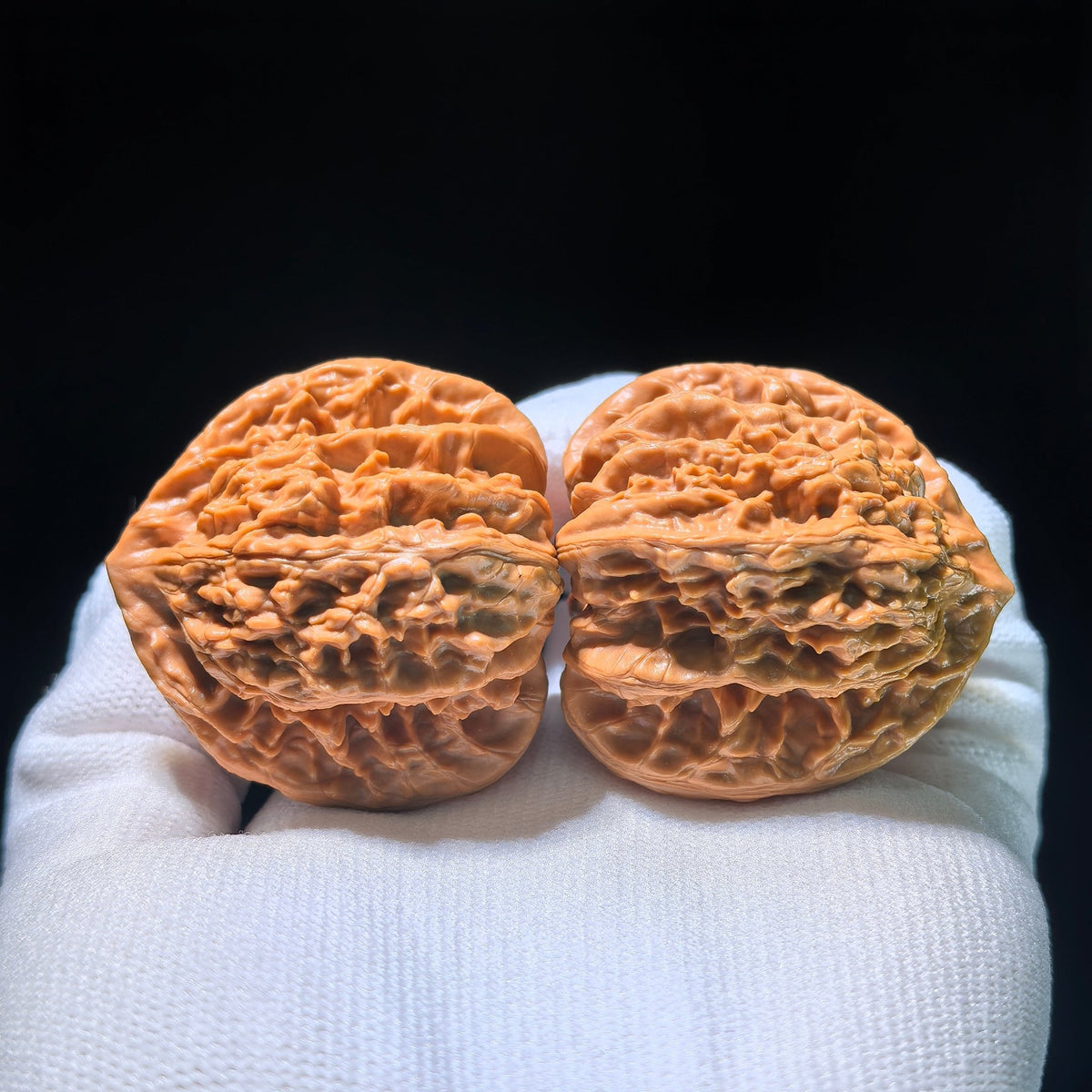 The "Peach Heart" Xiayunling (Taoxin XYL) Matched Pair | 42.0mm x 38.0mm | XYL-1201C - ThePatinaProject