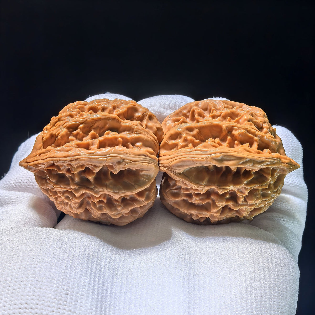 The "Peach Heart" Xiayunling (Taoxin XYL) Matched Pair | 42.0mm x 38.0mm | XYL-1201C - ThePatinaProject