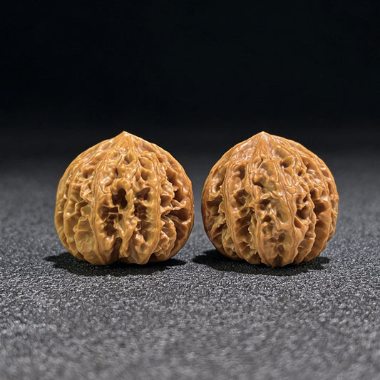 The Perfectly Balanced "Coiling Dragon" (Pan Long Wen) Pair | 36.0mm x 36.0mm | PLW-706 - ThePatinaProject