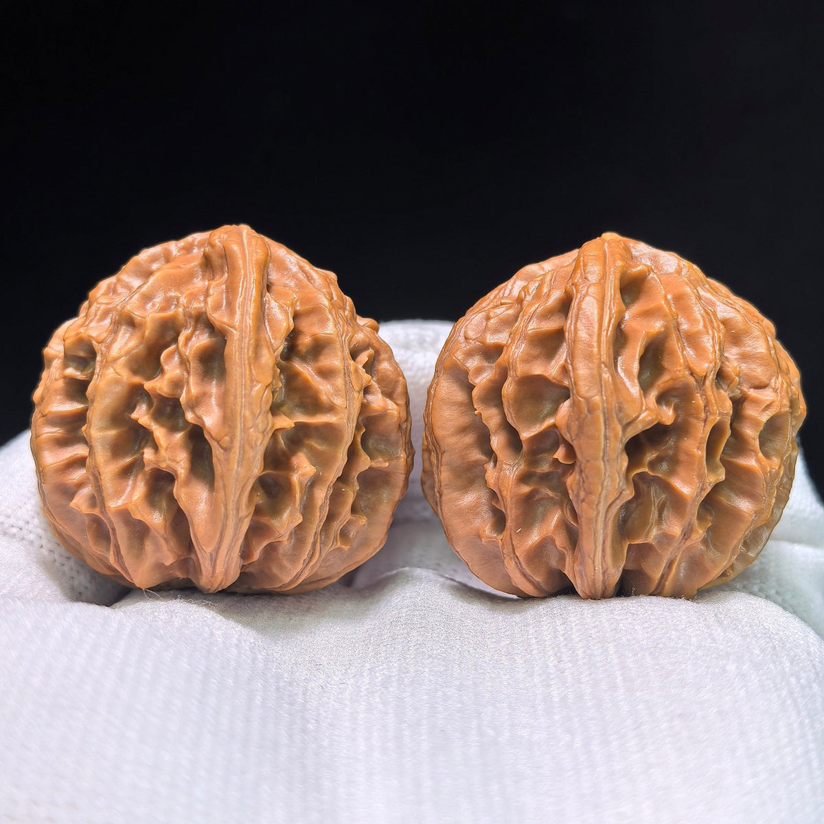 The Petit "Coiling Dragon" (Pan Long Wen) Full-Bellied Pair | 33.0mm x 35.0mm | PLW-705 - ThePatinaProject