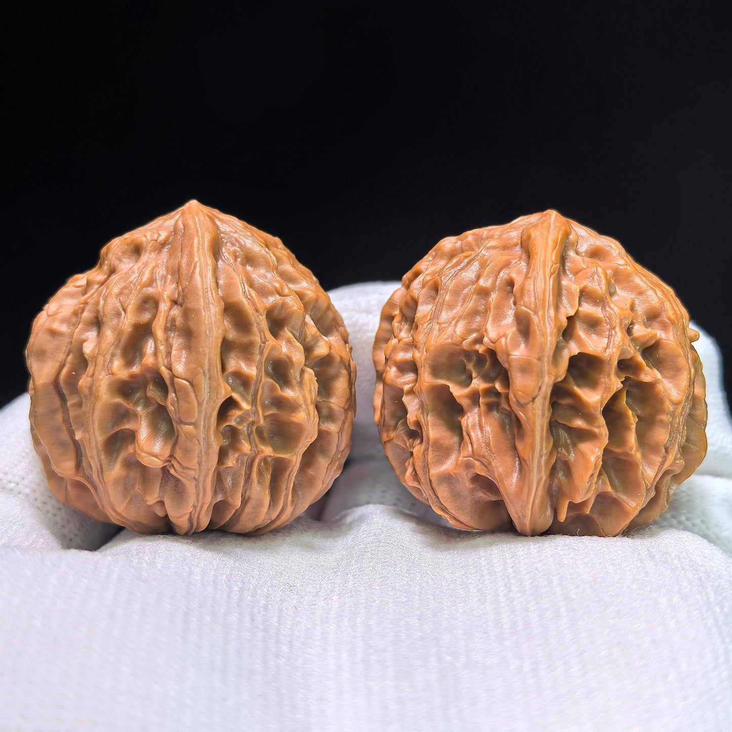 The Petit "Coiling Dragon" (Pan Long Wen) Full-Bellied Pair | 33.0mm x 35.0mm | PLW-705 - ThePatinaProject