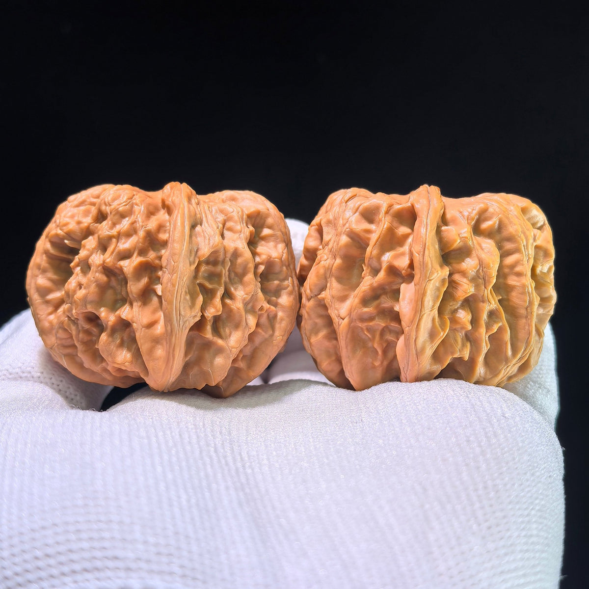 The "Pinggu Cube" (Pinggu Fangkuai) Matched Pair | 43.0mm x 37.0mm | PGFK-1202C - ThePatinaProject