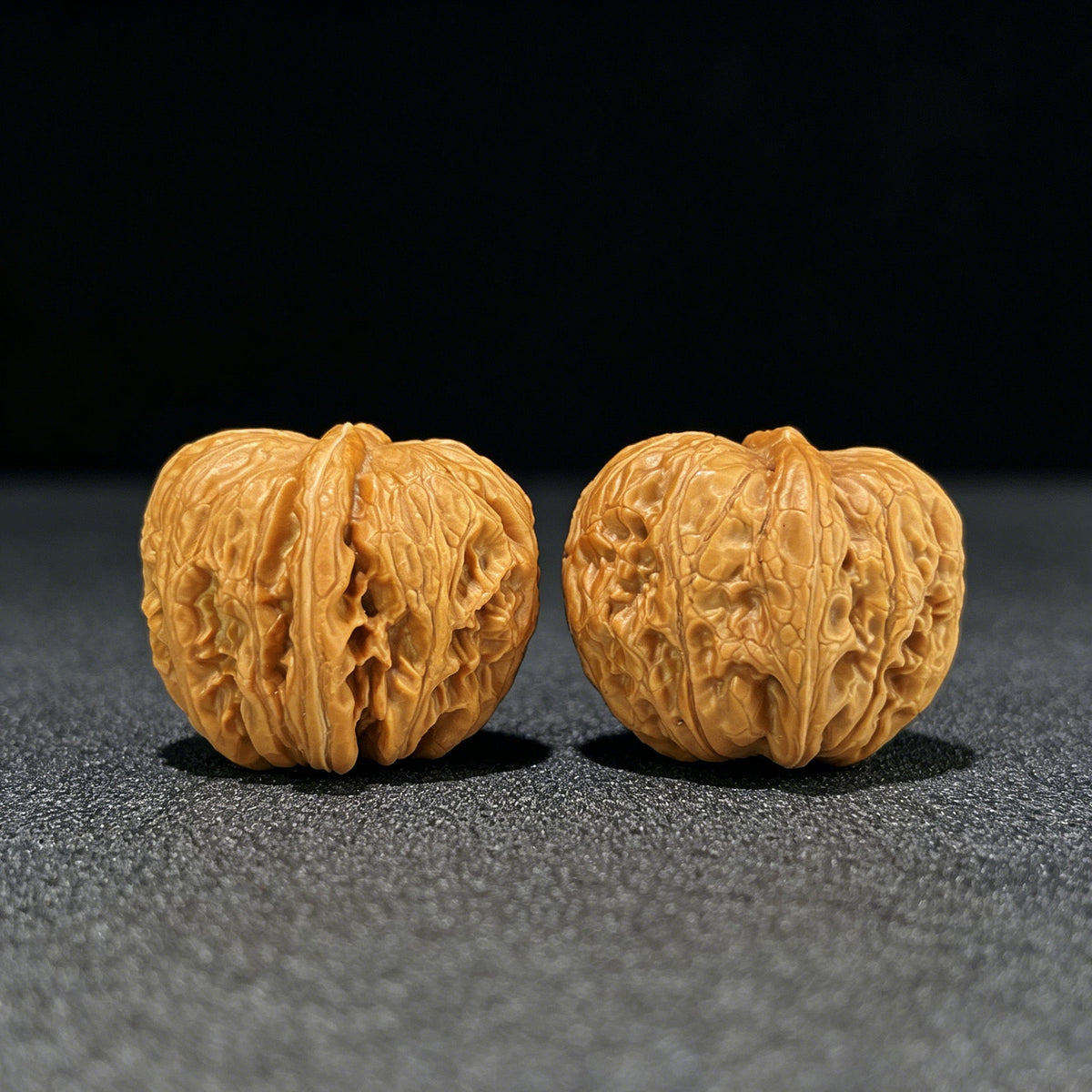 The "Pinggu Gold Ingot" (Pinggu Yuanbao) Premium Select Pair | 36.0mm x 39.0mm | Classic Deep-Belly Format | PGYB-1103 - ThePatinaProject