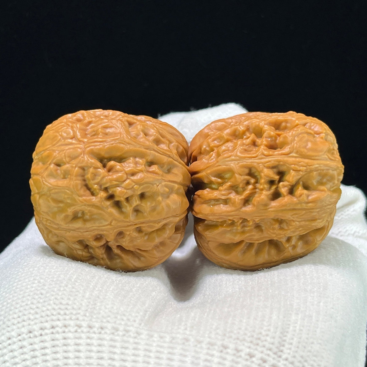 The "Pinggu Gold Ingot" (Pinggu Yuanbao) Premium Select Pair | 36.0mm x 39.0mm | Classic Deep-Belly Format | PGYB-1103 - ThePatinaProject