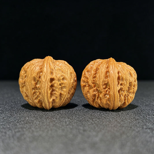 The "Pinggu Gold Ingot" (Pinggu Yuanbao) Premium Symmetric Pair | 37.0mm x 37.0mm | 1:1 Perfect Isometric Format | PGYB-1102 - ThePatinaProject