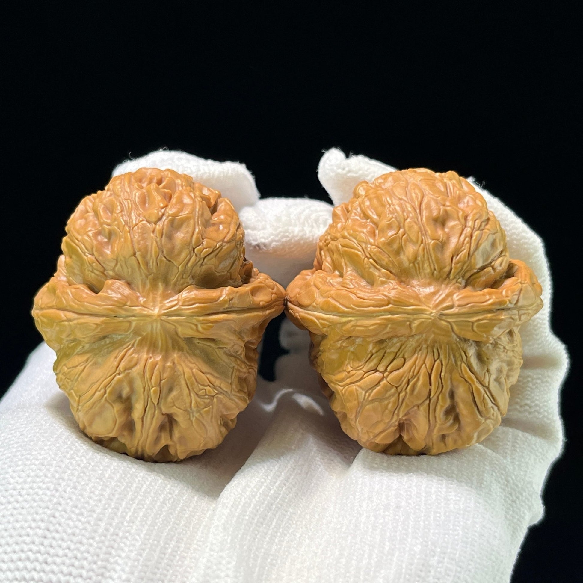 The "Pinggu Ingot" (Ping Gu Yuan Bao) Deep-Bellied Giant Prosperity Pair | 41.0mm x 45.0mm | PGYB-801 - ThePatinaProject