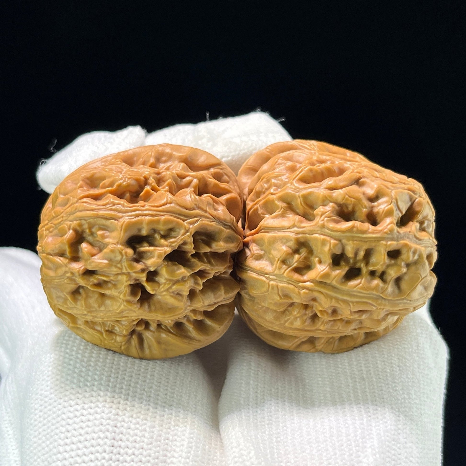 The "Pinggu Ingot" (Ping Gu Yuan Bao) Deep-Bellied Giant Prosperity Pair | 41.0mm x 45.0mm | PGYB-801 - ThePatinaProject