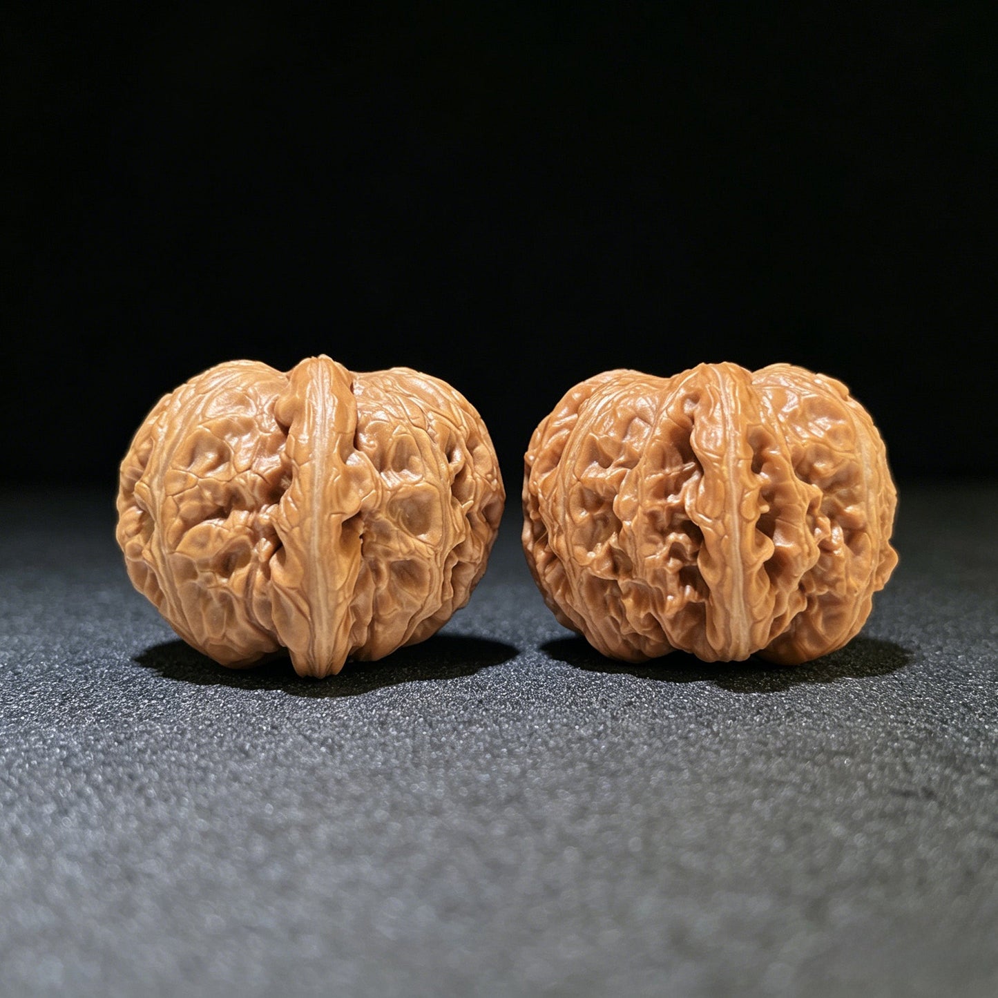 The "Pinggu Ingot" (Ping Gu Yuan Bao) Deep-Bellied Prosperity Pair | 39.0mm x 40.0mm | PGYB-901 - ThePatinaProject