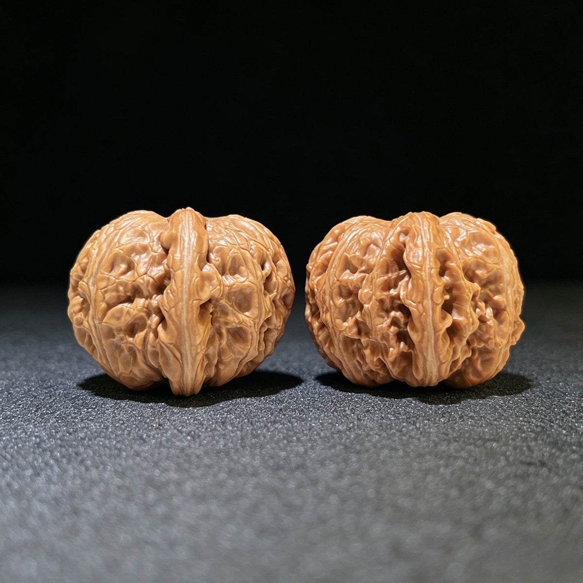 The "Pinggu Ingot" (Ping Gu Yuan Bao) Deep-Bellied Prosperity Pair | 39.0mm x 40.0mm | PGYB-901 - ThePatinaProject