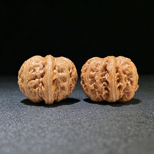 The "Pinggu Ingot" (Ping Gu Yuan Bao) Deep-Bellied Prosperity Pair | 39.0mm x 40.0mm | PGYB-901 - ThePatinaProject