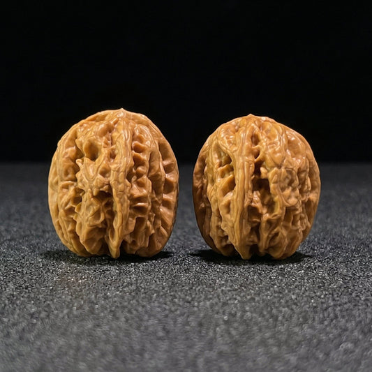 The Pinggu "Square Box" (Ping Gu Fang Kuai) Pair | 33.0mm x 40.0mm | PGFK-601 - ThePatinaProject