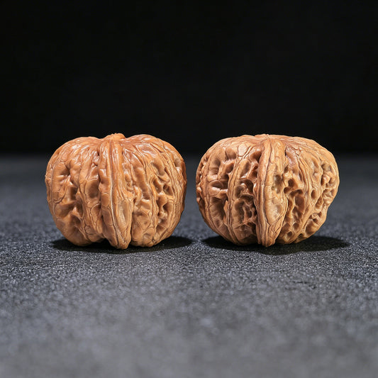 The "Pinggu Yuanbao" (Sycee Shape) Elongated Deep-Belly Pair | 35.0mm x 40.0mm | PGYB-805 - ThePatinaProject