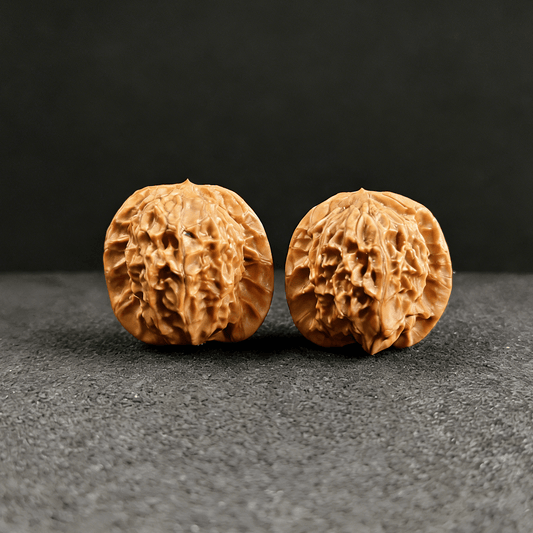 The "Porcelain Doll" (Chengde Official Seal) – Rare Micro-Grain Texture |35mm Collector’s Pair - ThePatinaProject