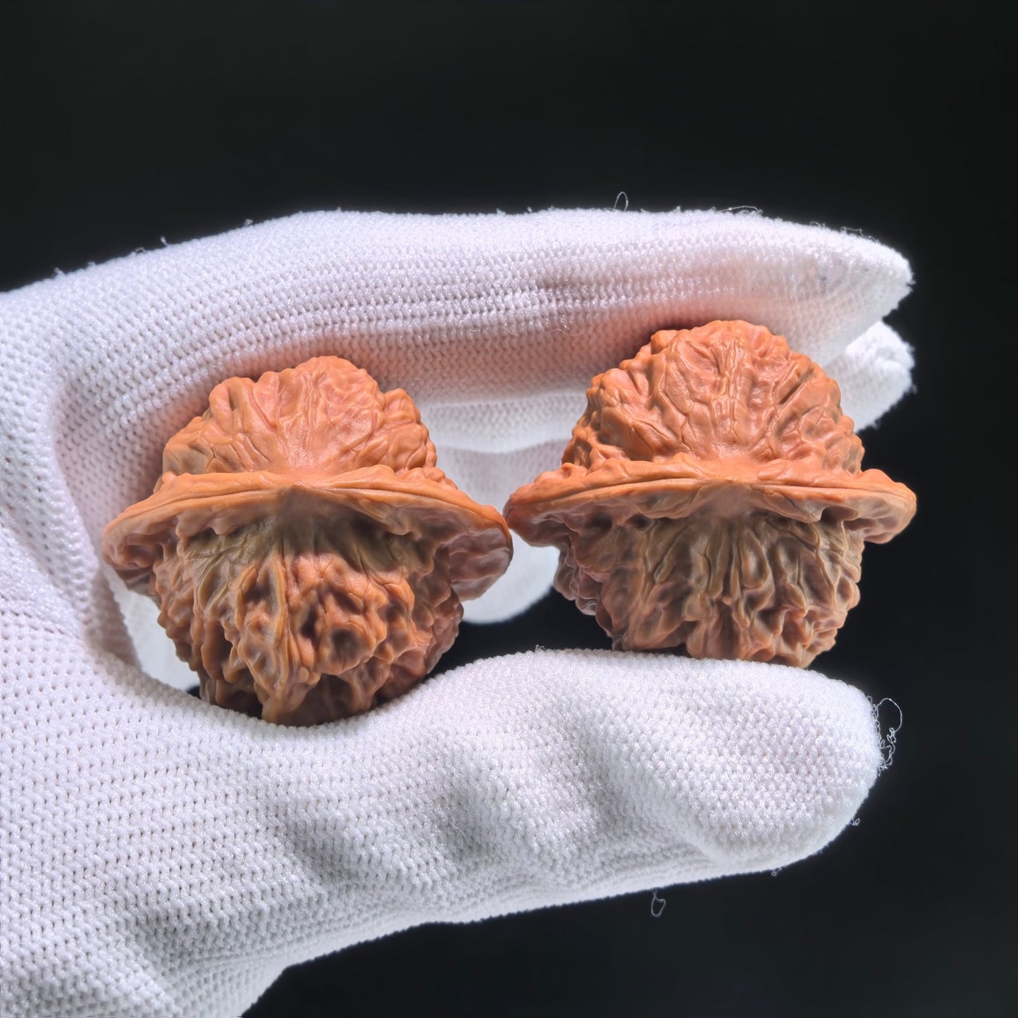 The "Porcelain Doll" Official Seal (Ci Wa Wa x Guan Yin) Pair | 35.0mm x 33.0mm | CWW-709 - ThePatinaProject