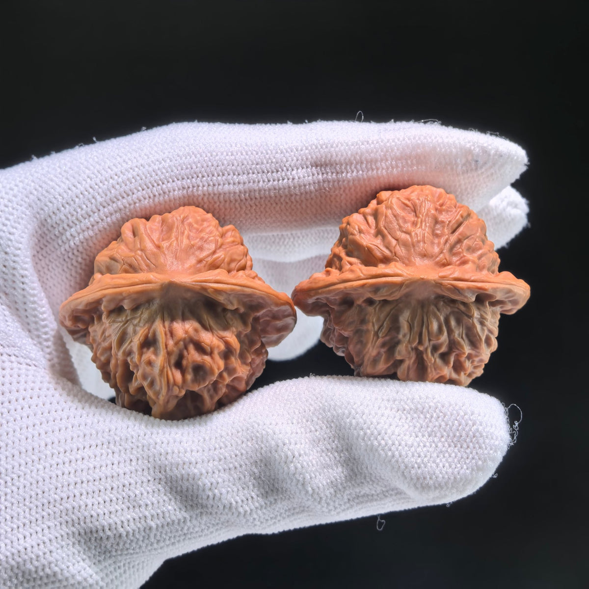 The "Porcelain Doll" Official Seal (Ci Wa Wa x Guan Yin) Pair | 35.0mm x 33.0mm | CWW-709 - ThePatinaProject