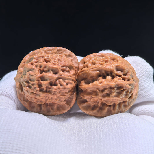 The "Porcelain Doll" Official Seal (Ci Wa Wa x Guan Yin) Pair | 35.0mm x 33.0mm | CWW-709 - ThePatinaProject