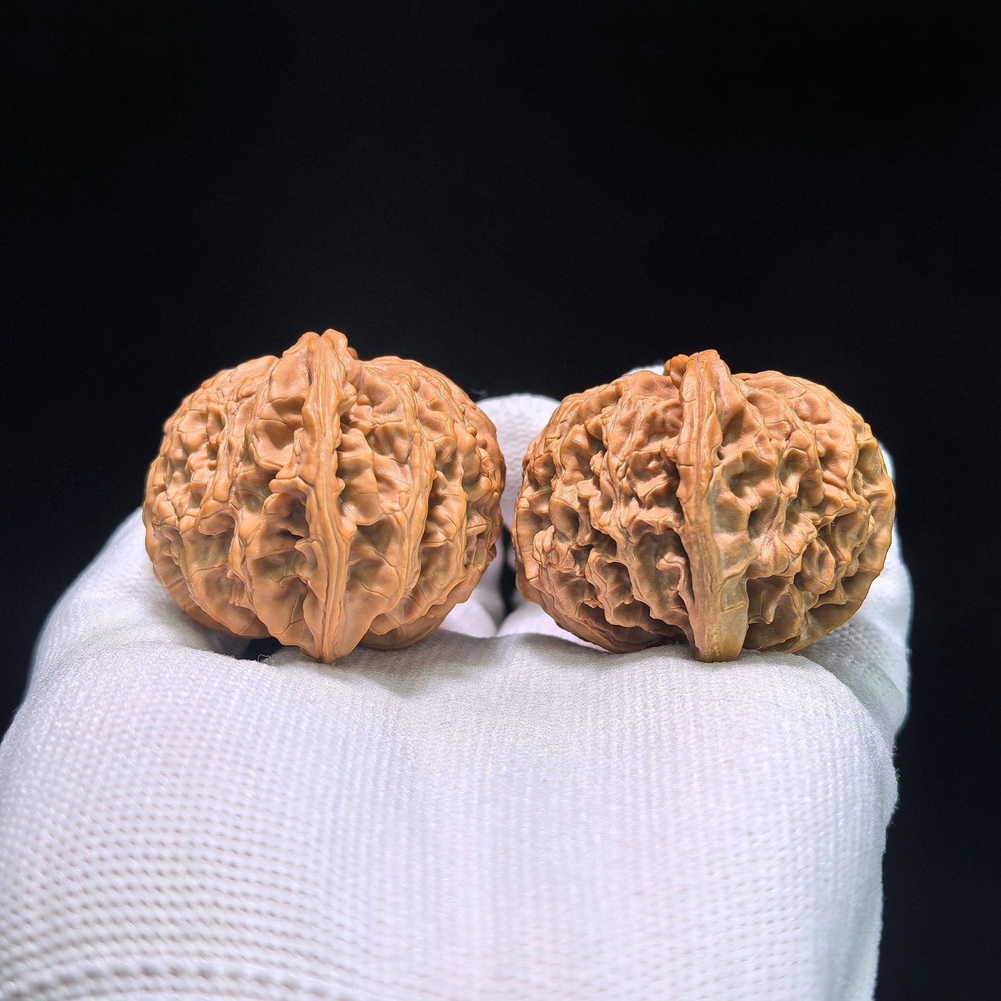 The Premier "Apple Orchard" (Ping Guo Yuan) Ultra-Squat Pair | Boutique Grade | 44.0mm x 37.0mm | PGY-403 - ThePatinaProject