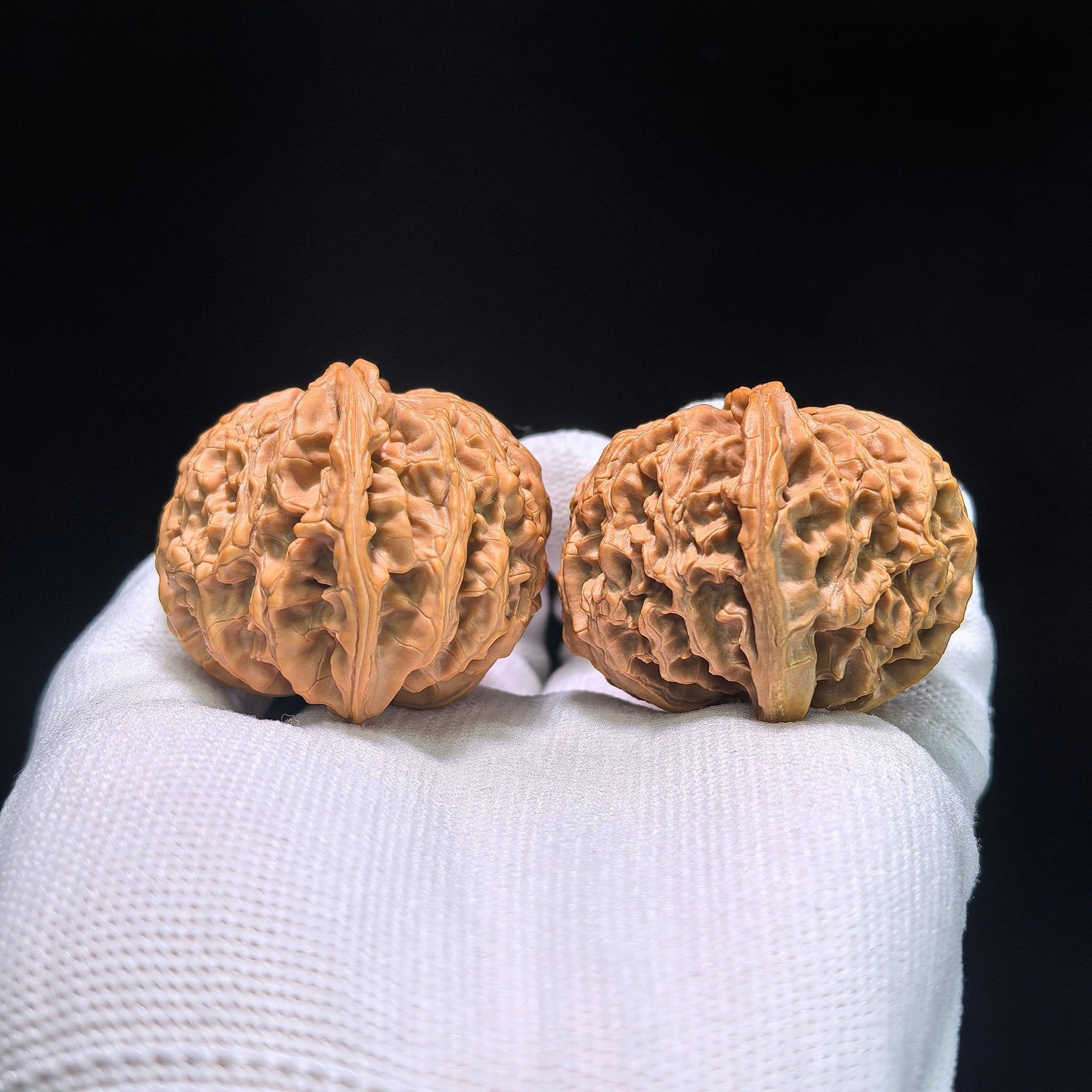 The Premier "Apple Orchard" (Ping Guo Yuan) Ultra-Squat Pair | Boutique Grade | 44.0mm x 37.0mm | PGY-403 - ThePatinaProject