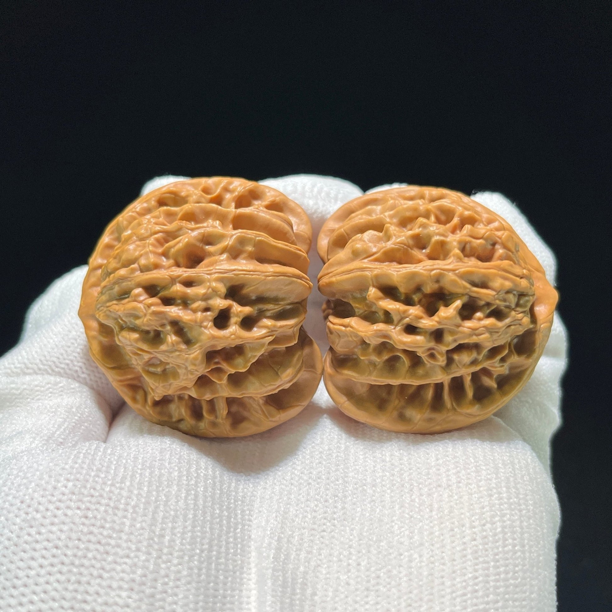 The Premier Xia Yun Ling "Peach Heart" (Tao Xin) Pair | Boutique Grade | 42.0mm x 38.0mm | XYL-807 - ThePatinaProject