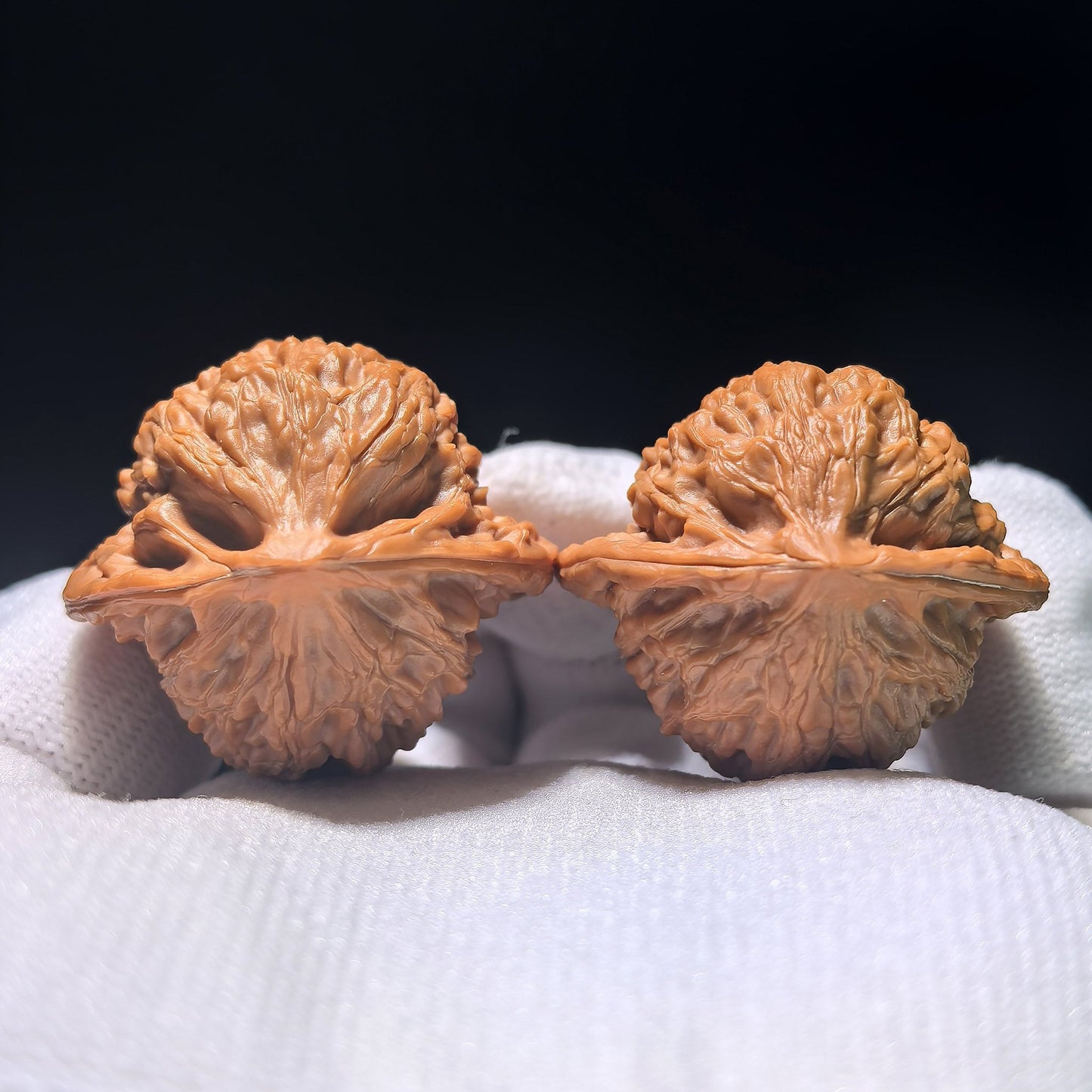 The "Prince's Hat" (Gongzi Mao) Matched Pair | 35.0mm x 31.0mm | GZM-1201C - ThePatinaProject
