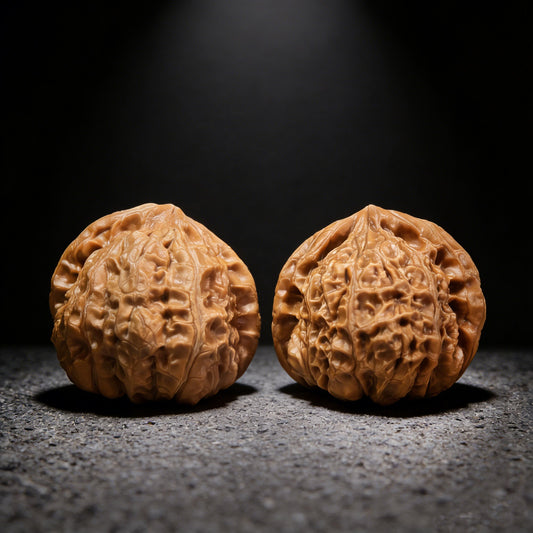 The "Pumpkin Block" (Nan Gua Dun) Pair | 45.0mm x 40.0mm | NGD-04 - ThePatinaProject