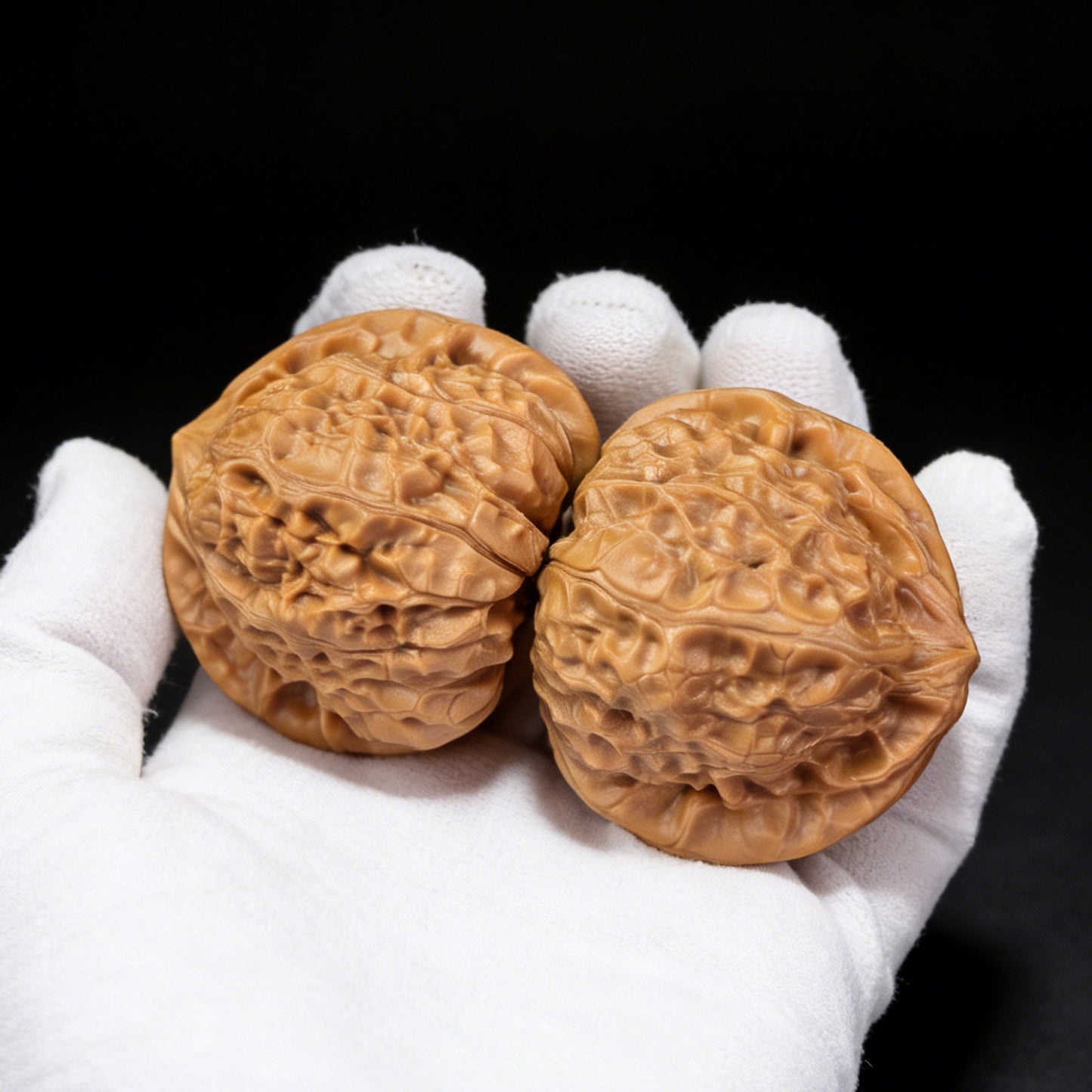 The "Pumpkin Block" (Nan Gua Dun) Pair | 45.0mm x 40.0mm | NGD-04 - ThePatinaProject