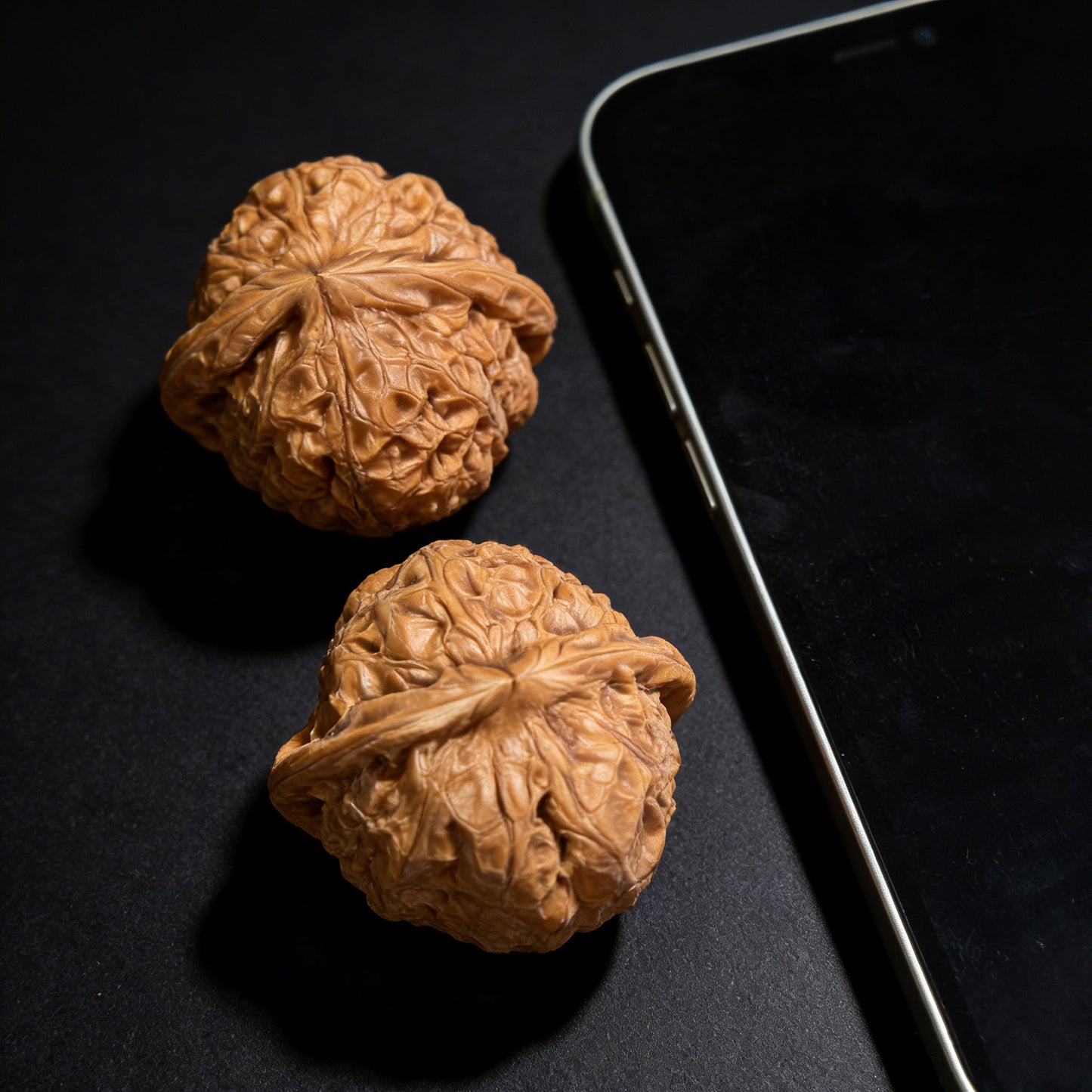 The "Pumpkin Block" (Nan Gua Dun) Pair | 45.0mm x 40.0mm | NGD-04 - ThePatinaProject