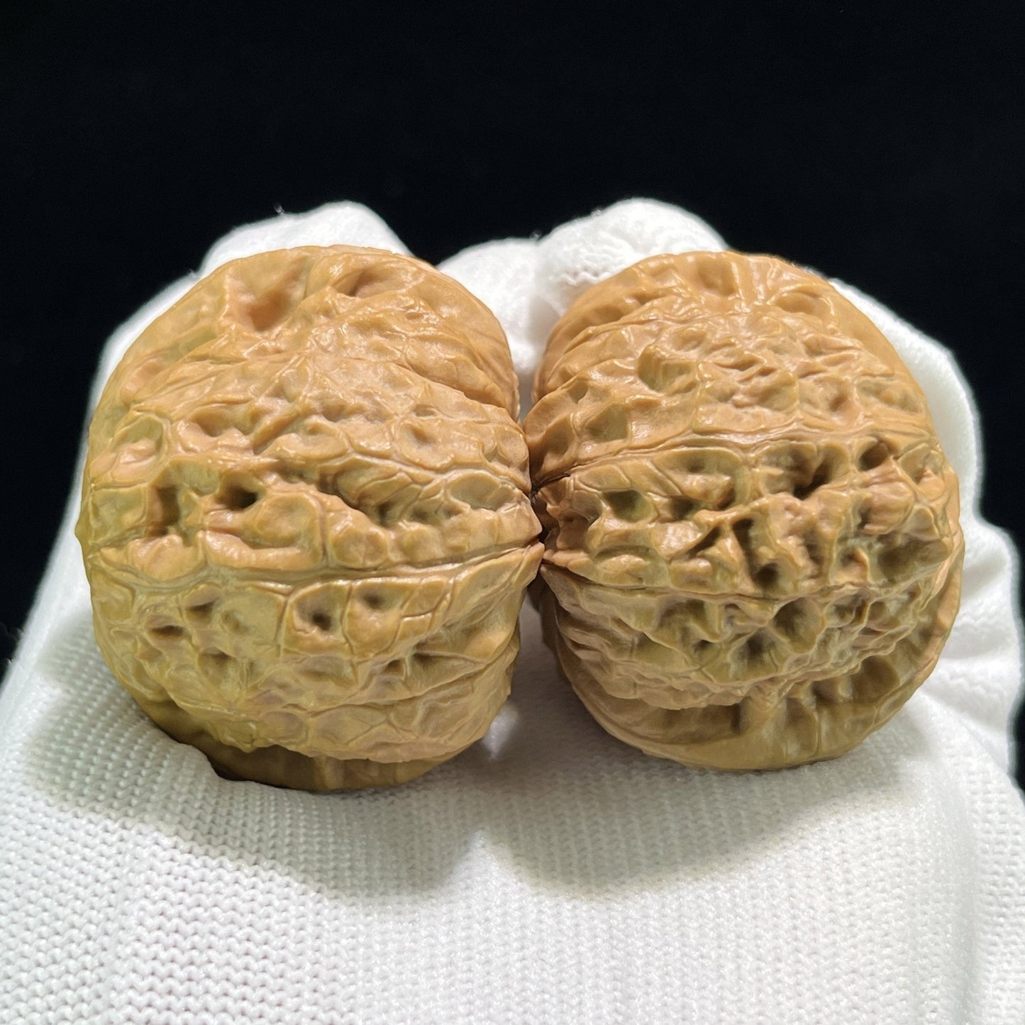 The "Pumpkin Squat" (Nan Gua Dun) Flawless Giant Pair | 43.0mm x 43.0mm | NGD-901 - ThePatinaProject