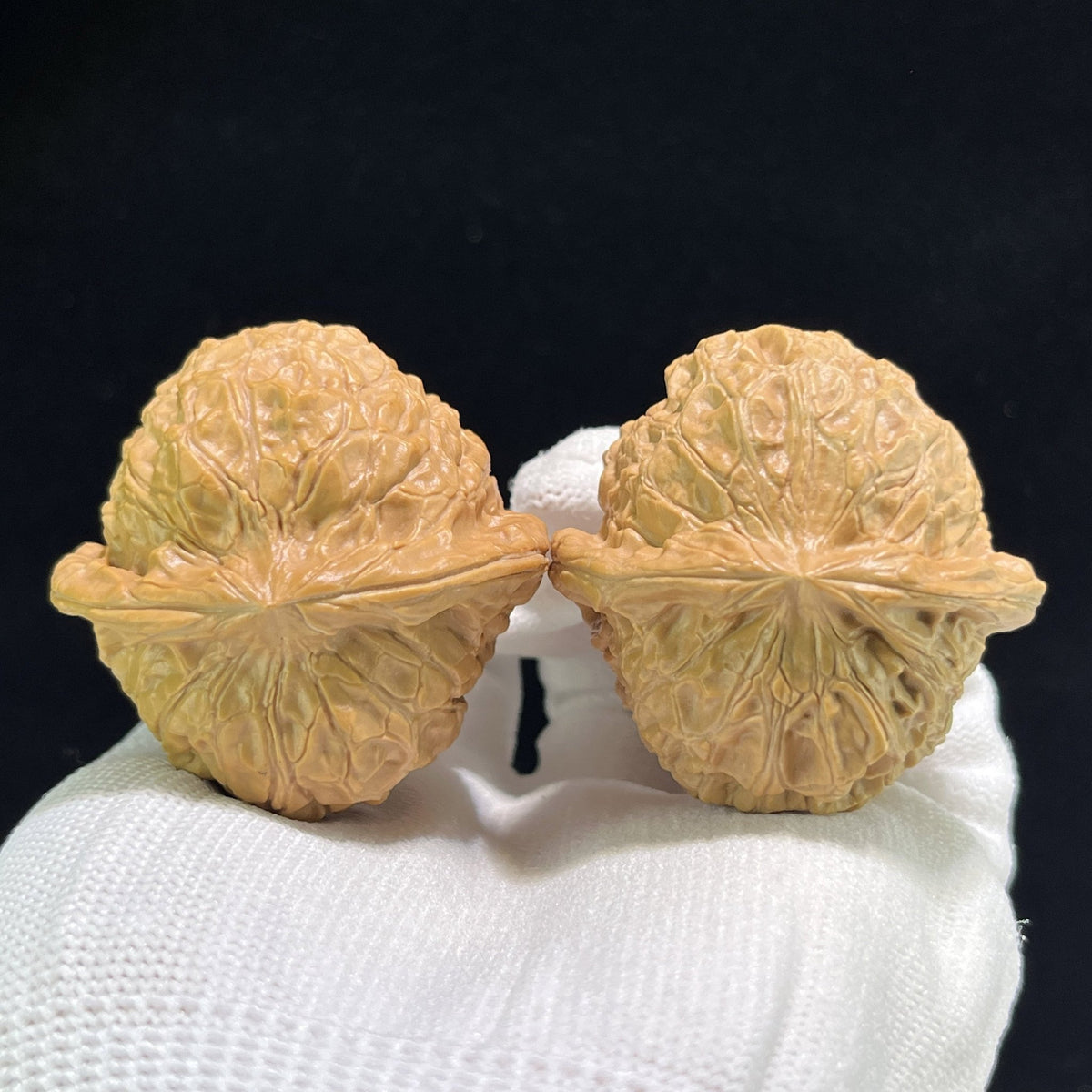 The "Pumpkin Squat" (Nan Gua Dun) Flawless Giant Pair | 43.0mm x 43.0mm | NGD-901 - ThePatinaProject