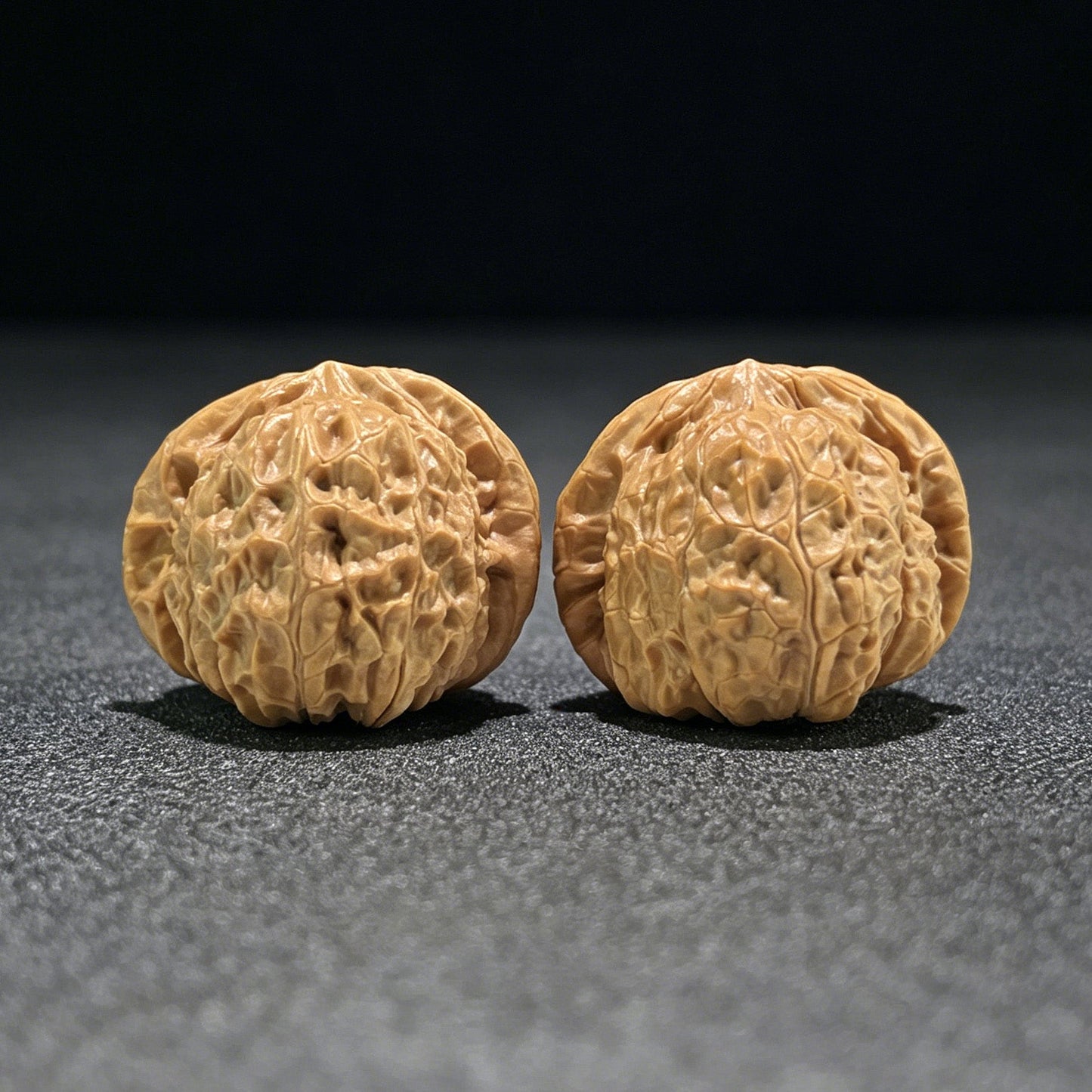 The "Pumpkin Squat" (Nan Gua Dun) Flawless Giant Pair | 43.0mm x 43.0mm | NGD-901 - ThePatinaProject