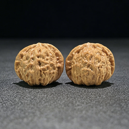 The "Pumpkin Squat" (Nan Gua Dun) Flawless Giant Pair | 43.0mm x 43.0mm | NGD-901 - ThePatinaProject